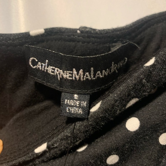 Catherine Malandrino Polka Dot Front Tie Skirt - Picture 6 of 9